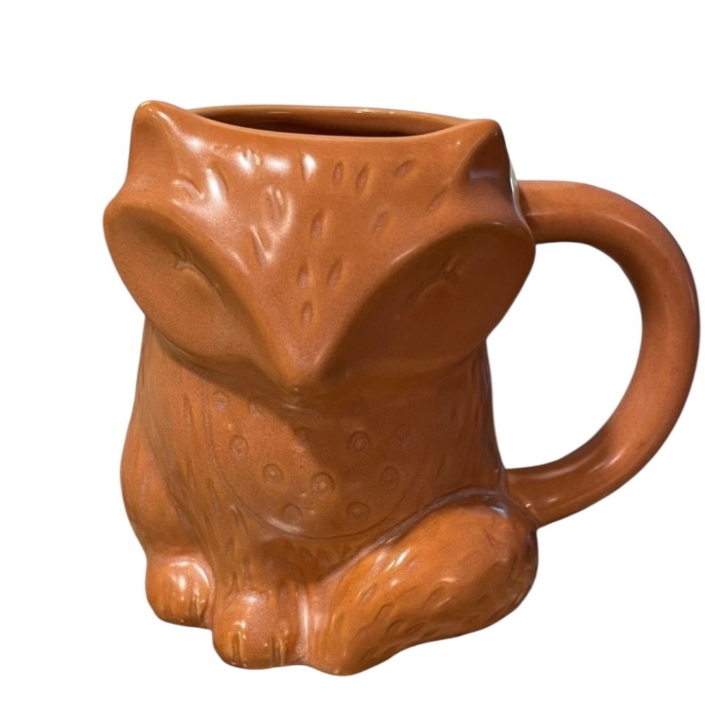 Threshold 2021 Original Design Figural Fox Matte Orange Stoneware Mug 11oz.